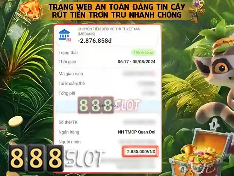 Trải nghiệm slot 888SLOT