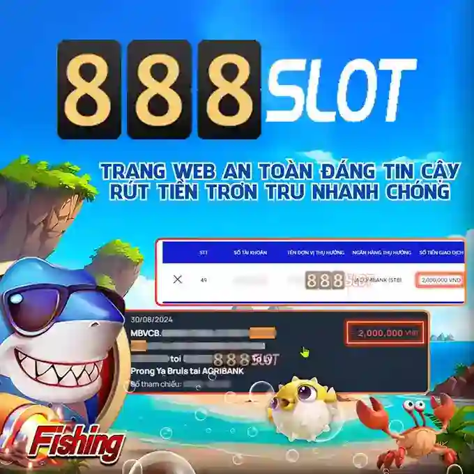Trải nghiệm slot đỉnh cao 888SLOT