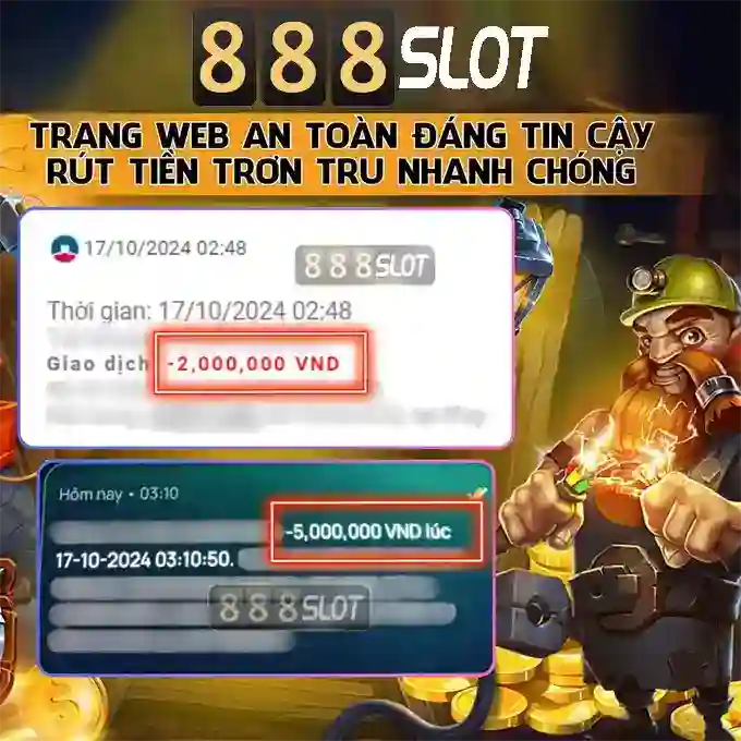 Trải nghiệm game slot 888 Slot